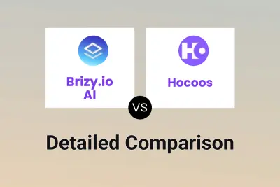 Brizy.io AI vs Hocoos Detailed comparison features, price