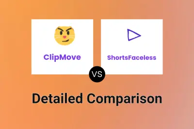 ClipMove vs ShortsFaceless Detailed comparison features, price