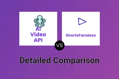 AI Video API vs ShortsFaceless Detailed comparison features, price