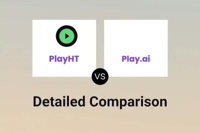 PlayHT vs Play.ai Detailed comparison features, price