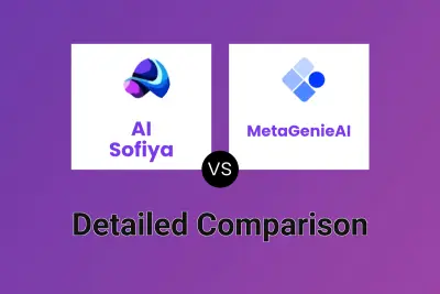 AI Sofiya vs MetaGenieAI Detailed comparison features, price