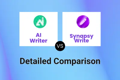 AI Writer vs Synapsy Write Detailed comparison features, price