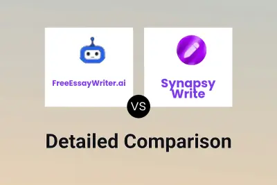 FreeEssayWriter.ai vs Synapsy Write Detailed comparison features, price