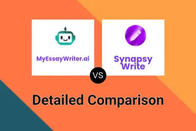 MyEssayWriter.ai vs Synapsy Write Detailed comparison features, price