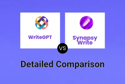 WriteGPT vs Synapsy Write Detailed comparison features, price