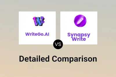 WriteGo.AI vs Synapsy Write Detailed comparison features, price