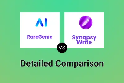 RareGenie vs Synapsy Write Detailed comparison features, price