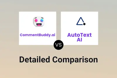 CommentBuddy.ai vs AutoText AI Detailed comparison features, price