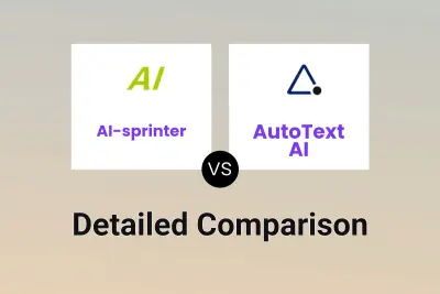 AI-sprinter vs AutoText AI Detailed comparison features, price