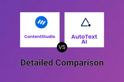 ContentStudio vs AutoText AI Detailed comparison features, price