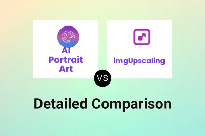 AI Portrait Art vs imgUpscaling Detailed comparison features, price