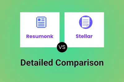 Resumonk vs Stellar Detailed comparison features, price