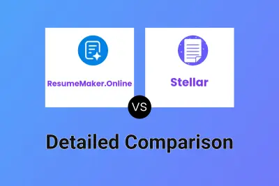 ResumeMaker.Online vs Stellar Detailed comparison features, price