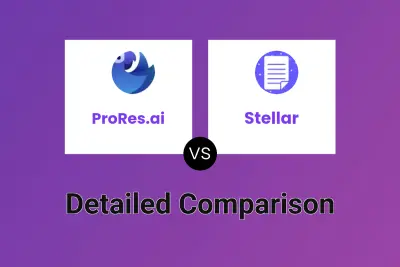 ProRes.ai vs Stellar Detailed comparison features, price