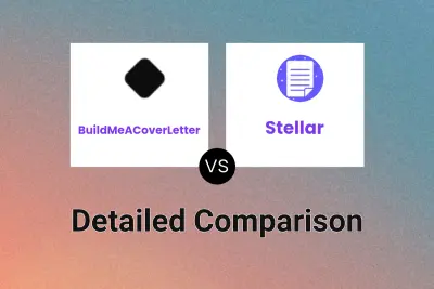 BuildMeACoverLetter vs Stellar Detailed comparison features, price