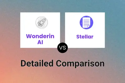 Wonderin AI vs Stellar Detailed comparison features, price