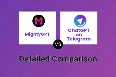 MightyGPT vs ChatGPT on Telegram Detailed comparison features, price