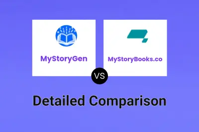 MyStoryGen vs MyStoryBooks.co Detailed comparison features, price