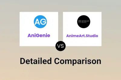 AniGenie vs AnimeArt.Studio Detailed comparison features, price