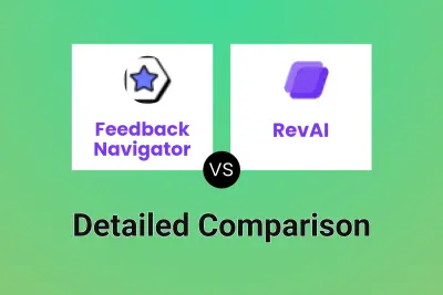 Feedback Navigator vs RevAI Detailed comparison features, price