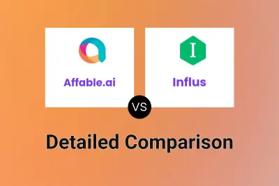 Affable.ai vs Influs Detailed comparison features, price