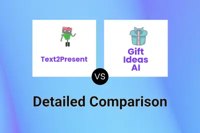 Text2Present vs Gift Ideas AI Detailed comparison features, price