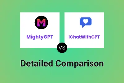 MightyGPT vs iChatWithGPT Detailed comparison features, price