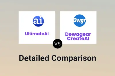 UltimateAI vs Dewagear CreateAI Detailed comparison features, price