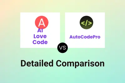 AI Love Code vs AutoCodePro Detailed comparison features, price