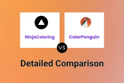 NinjaColoring vs ColorPenguin Detailed comparison features, price