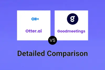 Otter.ai vs Goodmeetings Detailed comparison features, price