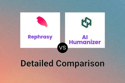 Rephrasy vs AI Humanizer Detailed comparison features, price