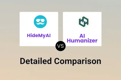 HideMyAI vs AI Humanizer Detailed comparison features, price