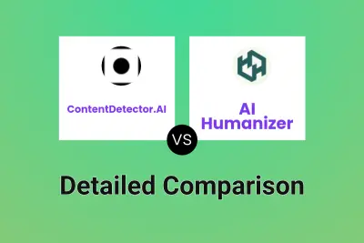 ContentDetector.AI vs AI Humanizer Detailed comparison features, price