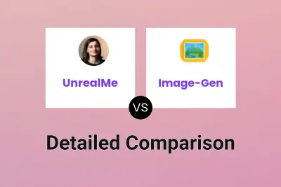 UnrealMe vs Image-Gen Detailed comparison features, price