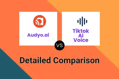 Audyo.ai vs Tiktok AI Voice Detailed comparison features, price