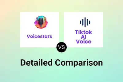 Voicestars vs Tiktok AI Voice Detailed comparison features, price