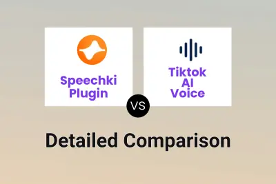 Speechki Plugin vs Tiktok AI Voice Detailed comparison features, price