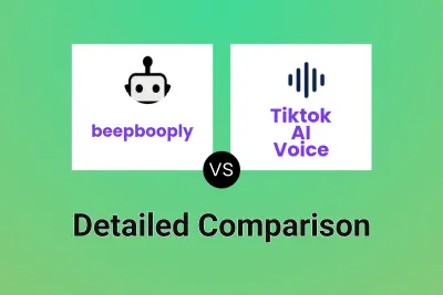 beepbooply vs Tiktok AI Voice Detailed comparison features, price