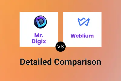 Mr. Digix vs Weblium Detailed comparison features, price