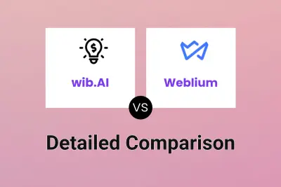 wib.AI vs Weblium Detailed comparison features, price