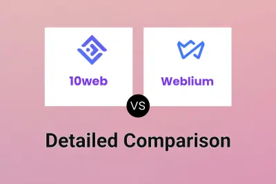 10web vs Weblium Detailed comparison features, price