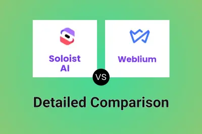 Soloist AI vs Weblium Detailed comparison features, price