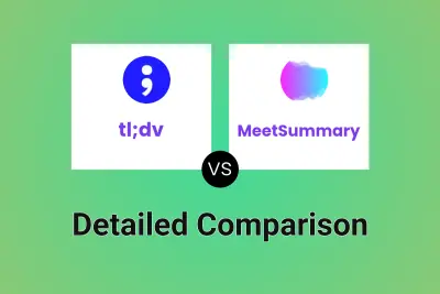 tl;dv vs MeetSummary Detailed comparison features, price