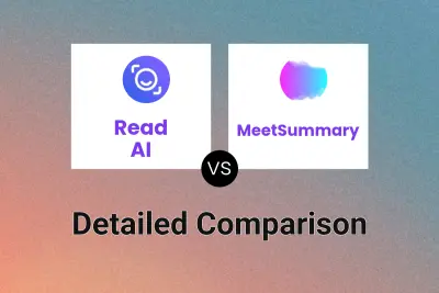 Read AI vs MeetSummary Detailed comparison features, price