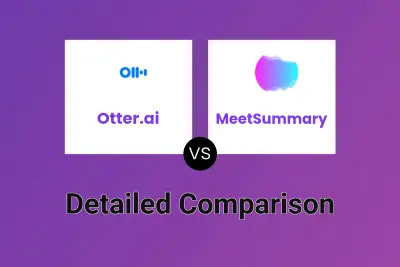 Otter.ai vs MeetSummary Detailed comparison features, price