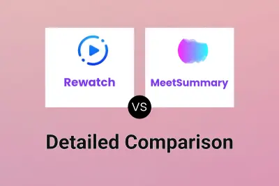 Rewatch vs MeetSummary Detailed comparison features, price