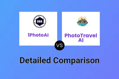 1PhotoAI vs PhotoTravel AI Detailed comparison features, price