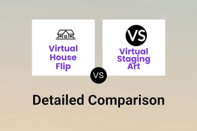 Virtual House Flip vs Virtual Staging Art Detailed comparison features, price