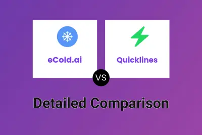 eCold.ai vs Quicklines Detailed comparison features, price